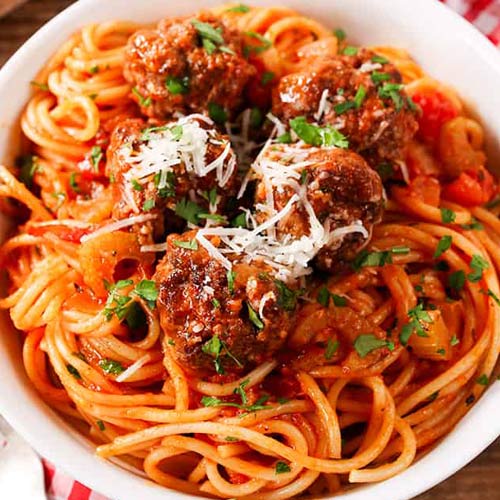 Pasta with Meatball